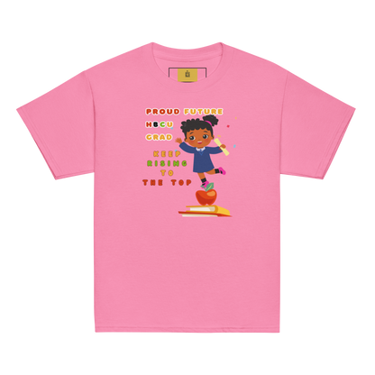 Future HBCU Graduate Youth HBCU  "Keep Rising" Tee for Girls