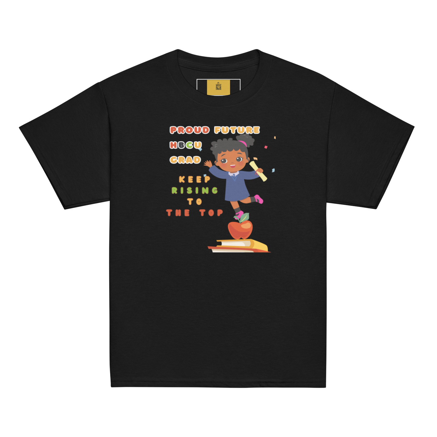 Future HBCU Graduate Youth HBCU  "Keep Rising" Tee for Girls
