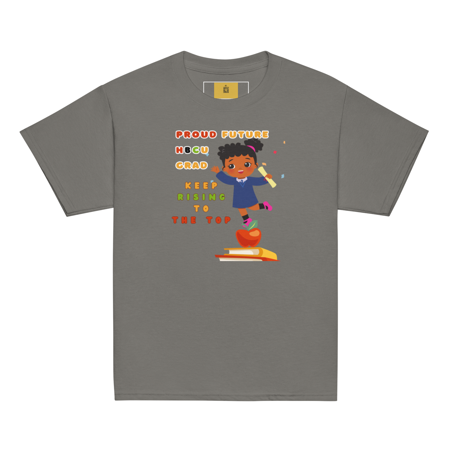 Future HBCU Graduate Youth HBCU  "Keep Rising" Tee for Girls