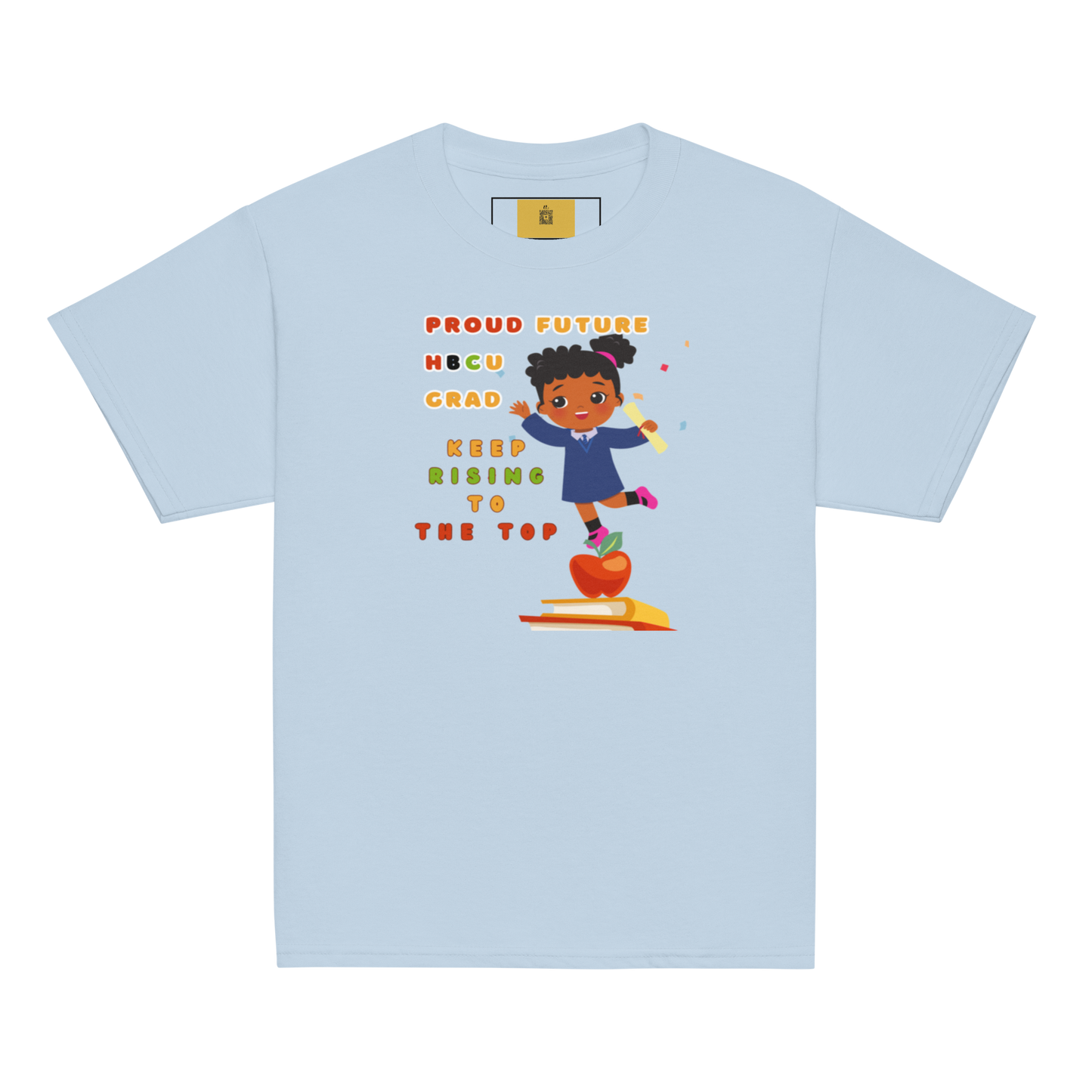 Future HBCU Graduate Youth HBCU  "Keep Rising" Tee for Girls