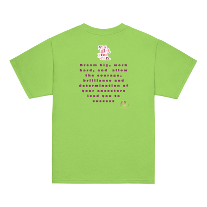 Future HBCU Graduate Youth HBCU  "Keep Rising" Tee for Girls
