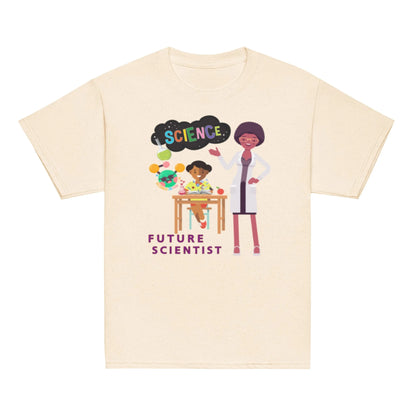 STEM Future Scientist Youth Short Sleeve Tee for Girls