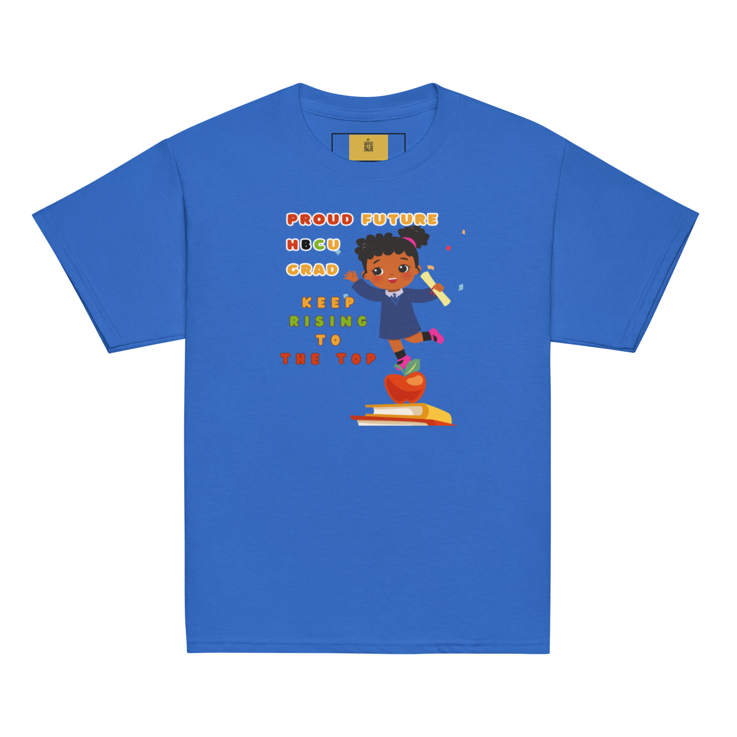 Future HBCU Graduate Youth HBCU  "Keep Rising" Tee for Girls