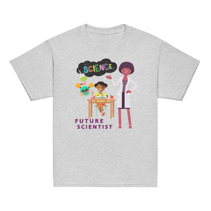 STEM Future Scientist Youth Short Sleeve Tee for Girls