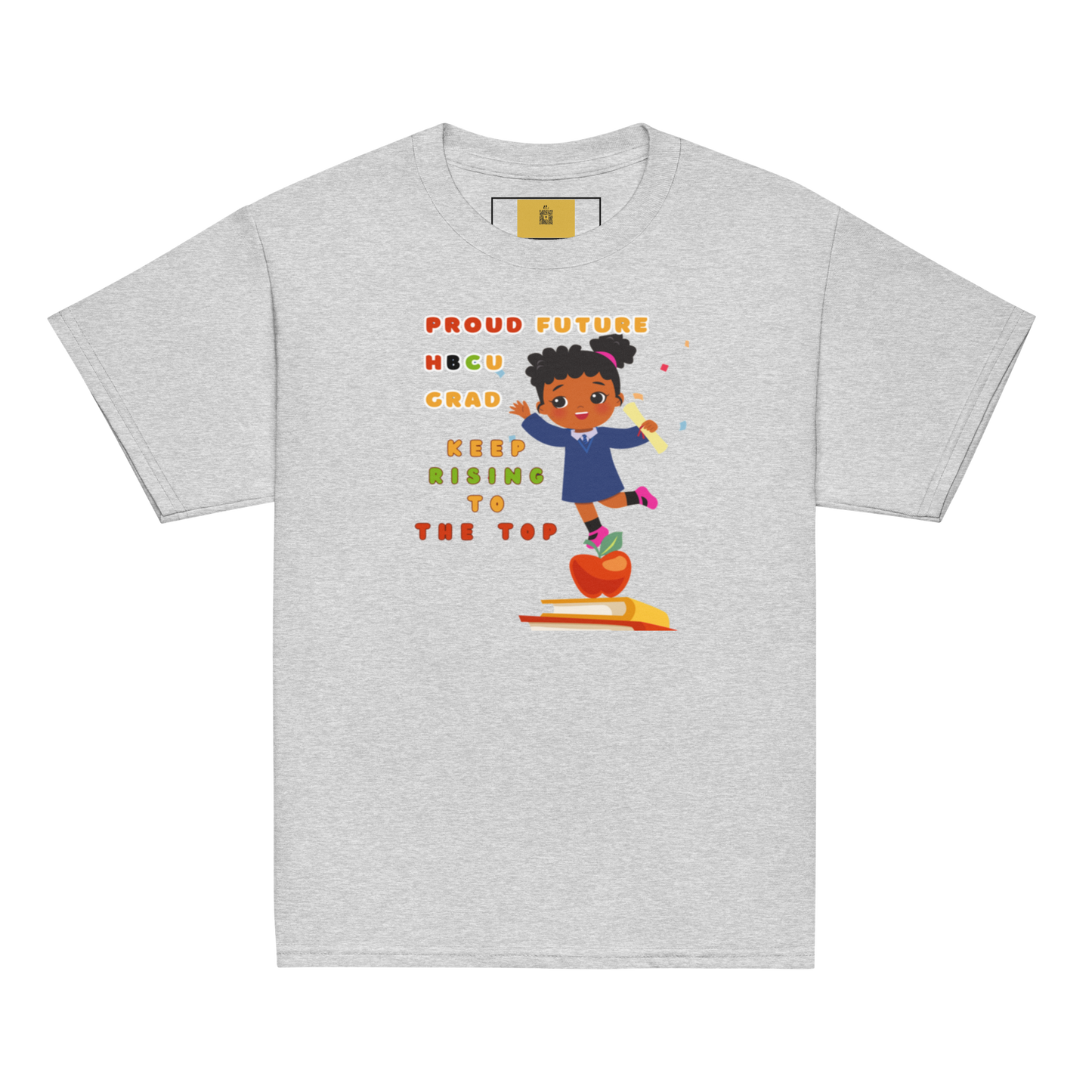 Future HBCU Graduate Youth HBCU  "Keep Rising" Tee for Girls