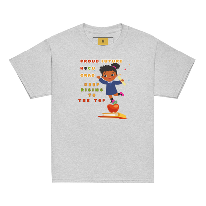 Future HBCU Graduate Youth HBCU  "Keep Rising" Tee for Girls