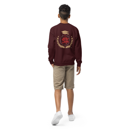 Youth Future HBCU Graduate Crewneck Sweater for Boys