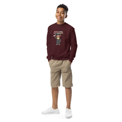 Youth Future HBCU Graduate Crewneck Sweater for Boys