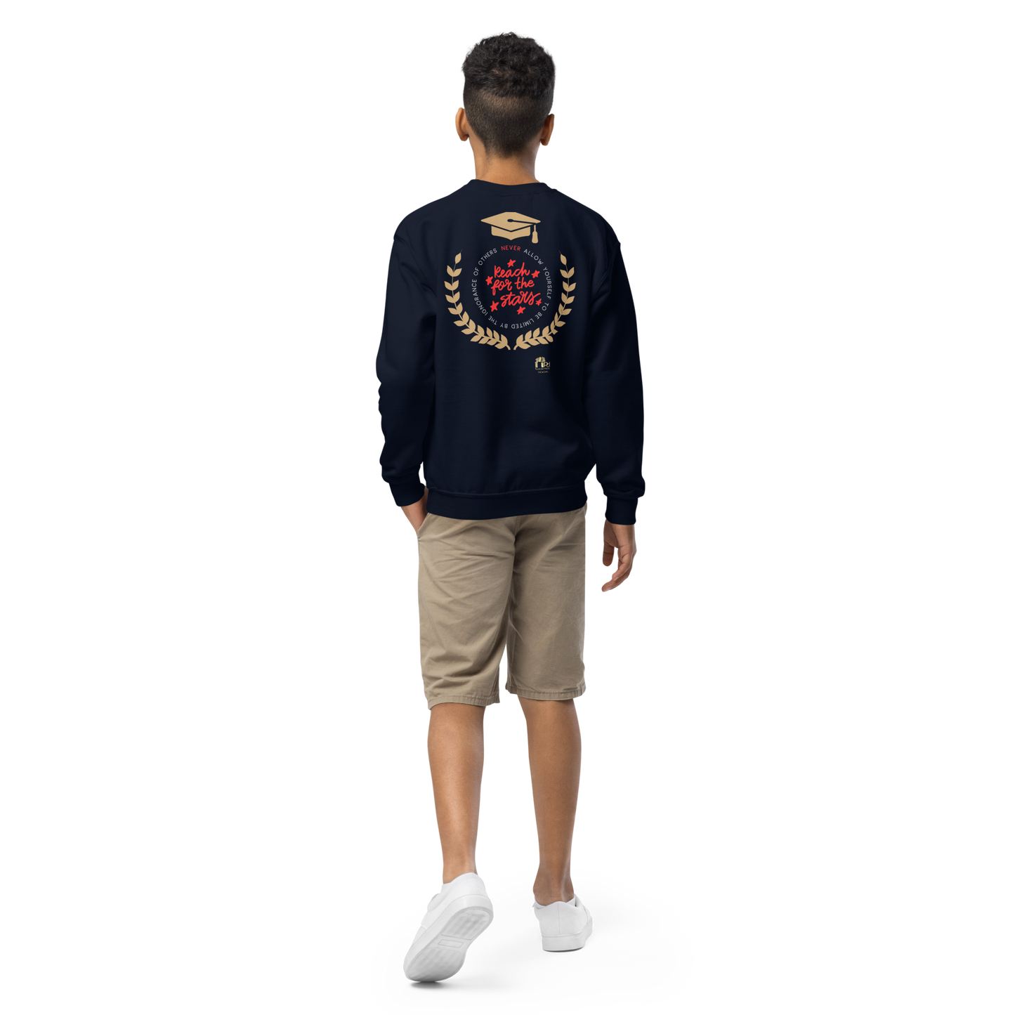 Youth Future HBCU Graduate Crewneck Sweater for Boys