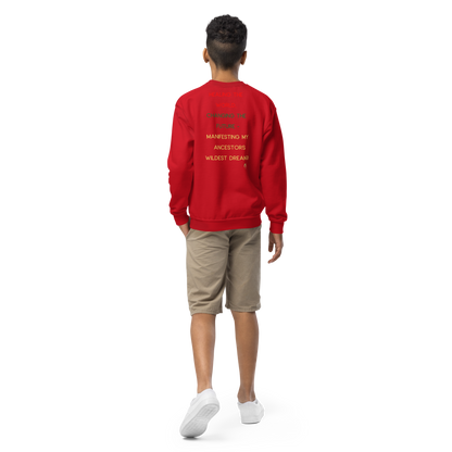 Youth Future Engineer Crewneck Sweater for Boys