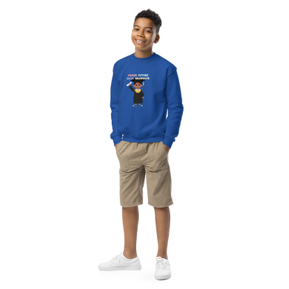 Youth Future HBCU Graduate Crewneck Sweater for Boys