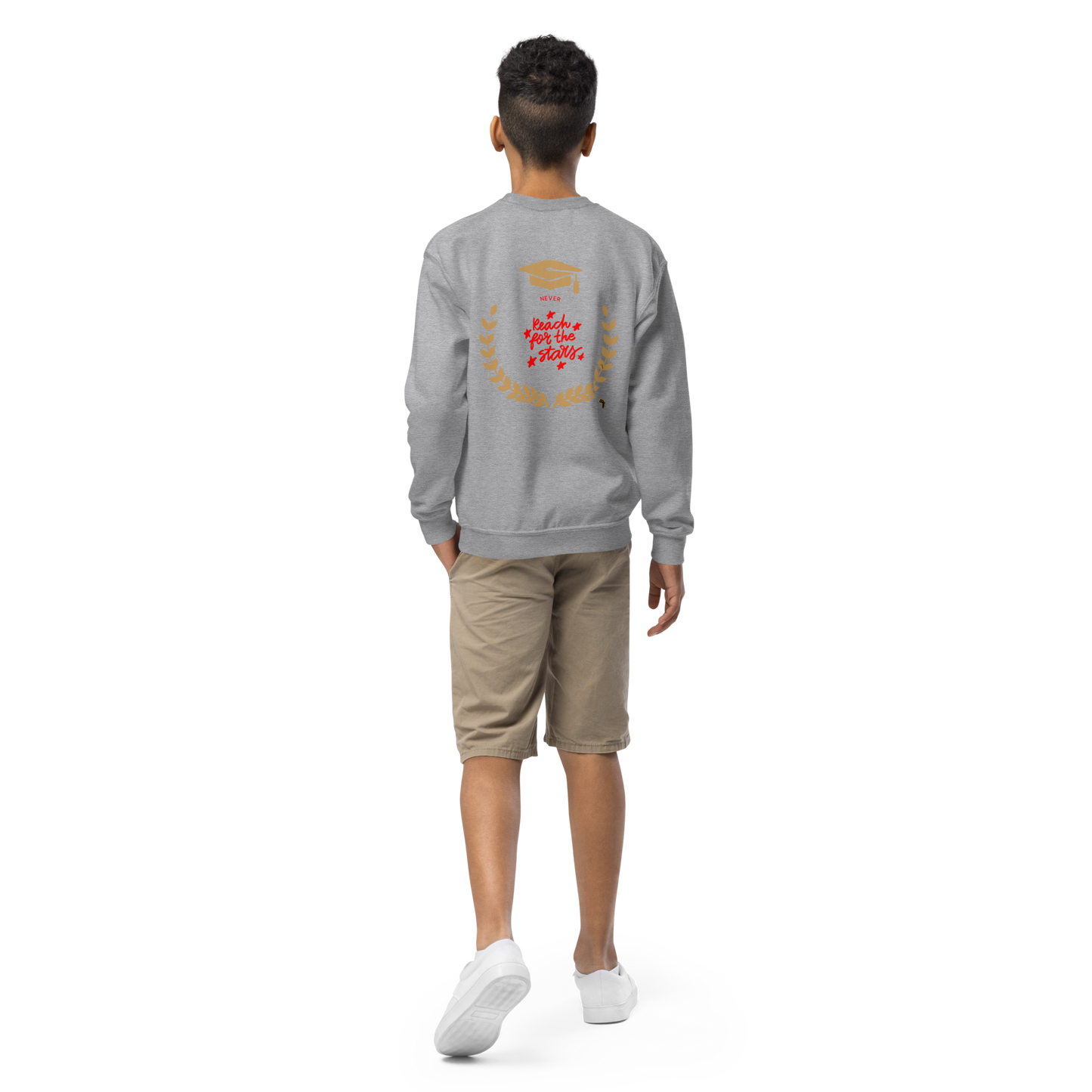 Youth Future HBCU Graduate Crewneck Sweater for Boys