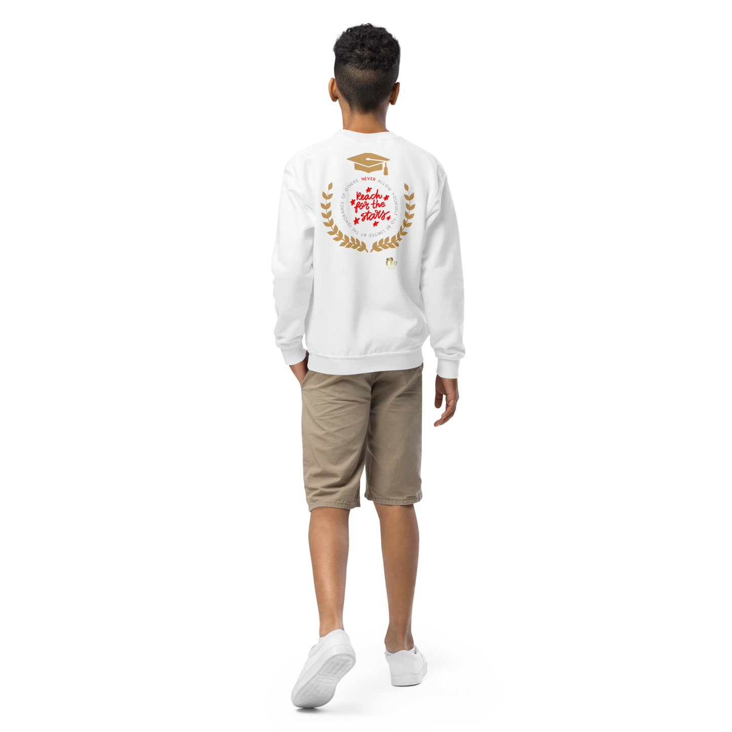 Youth Future HBCU Graduate Crewneck Sweater for Boys