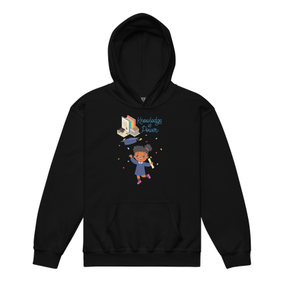 Knowledge Is Power Youth Hoodie for Girls