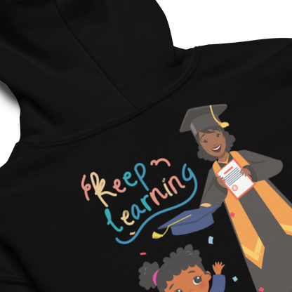 Future HBCU Graduate "Keep Rising" Youth  Hoodie for Girls