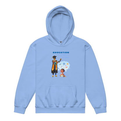 Education Is Key Youth Hoodie for Boys