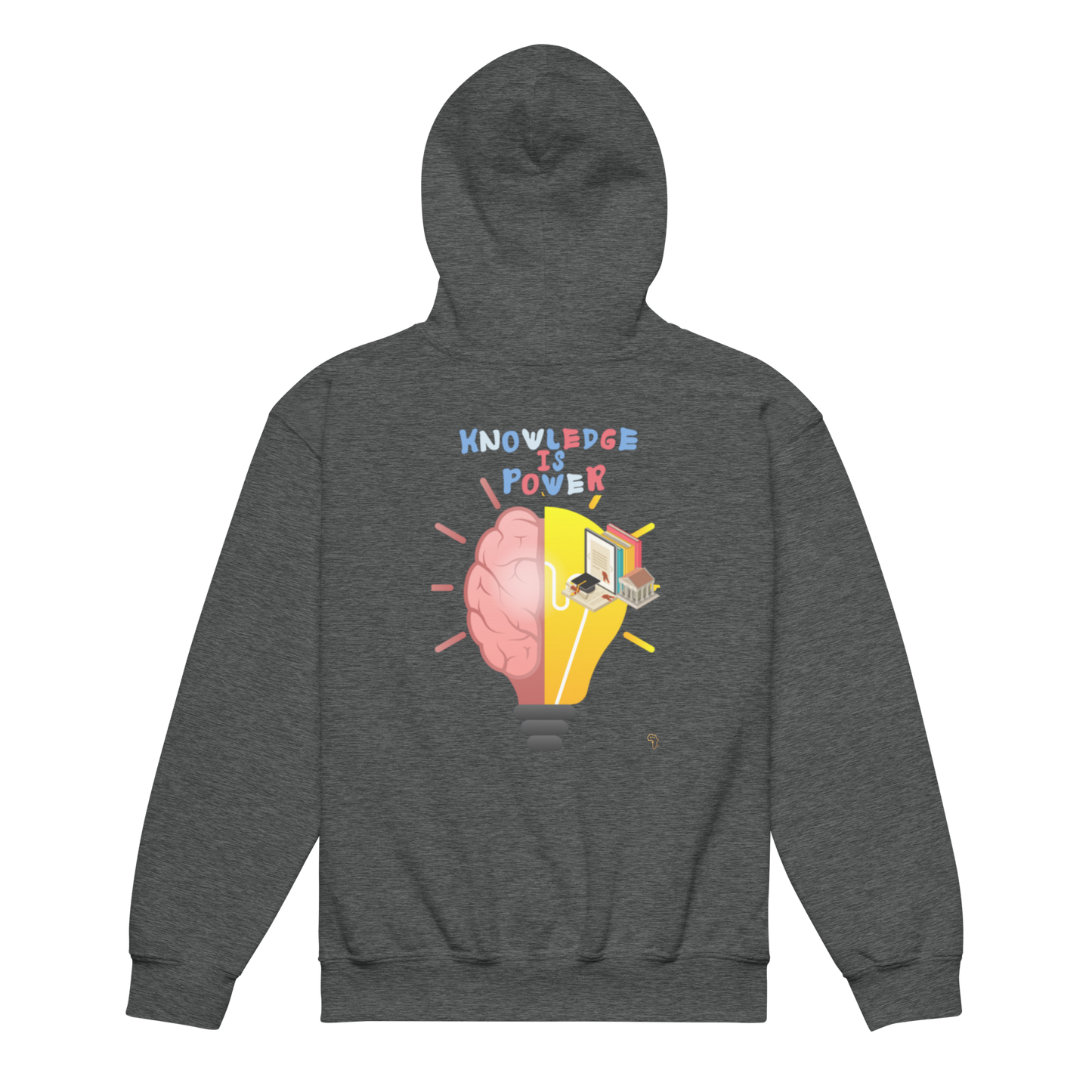 Education Is Key Youth Hoodie for Boys