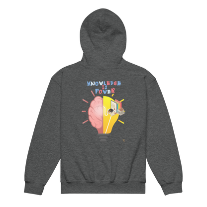 Education Is Key Youth Hoodie for Boys
