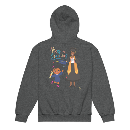 Future HBCU Graduate "Keep Rising" Youth  Hoodie for Girls