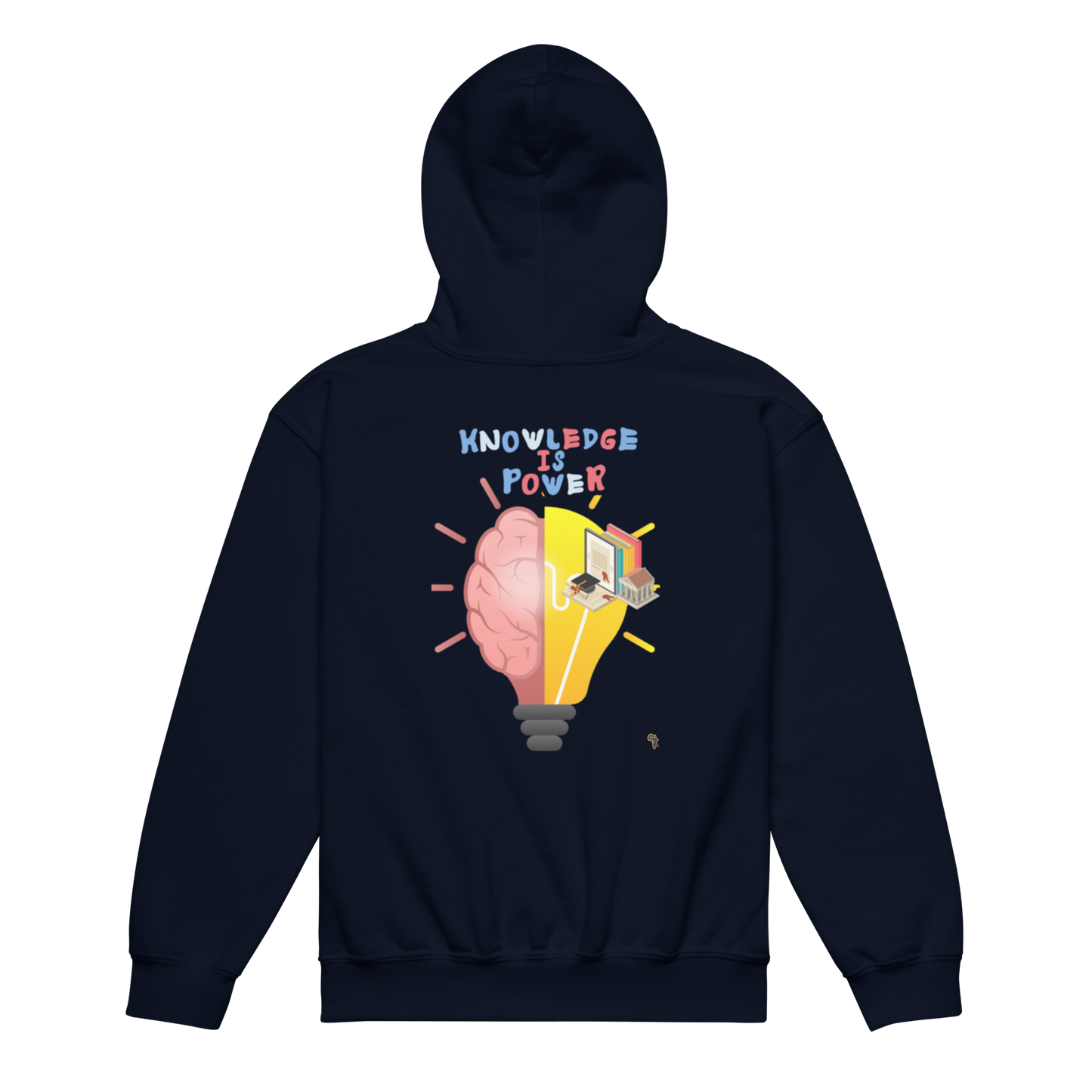 Education Is Key Youth Hoodie for Boys