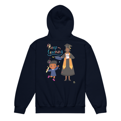 Future HBCU Graduate "Keep Rising" Youth  Hoodie for Girls