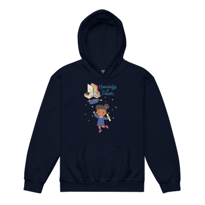 Knowledge Is Power Youth Hoodie for Girls