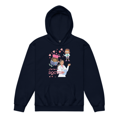Future Doctor Youth  Hoodie for Girls