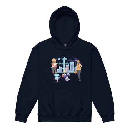 Future Engineer Youth  Hoodie for Girls