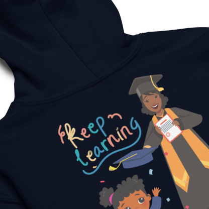Future HBCU Graduate "Keep Rising" Youth  Hoodie for Girls