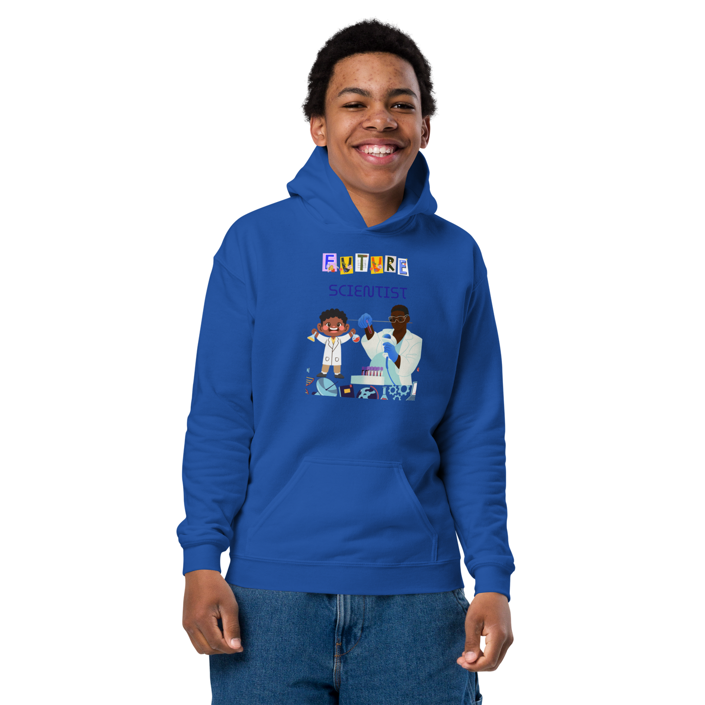 Future Scientist Youth Hoodie for Boys