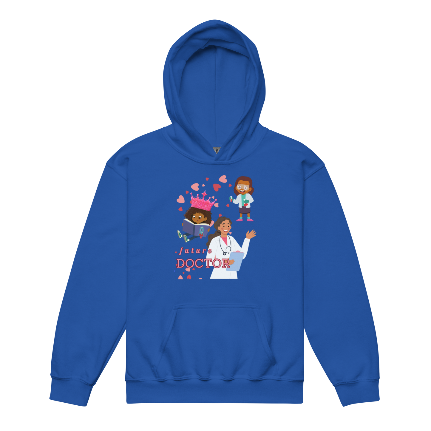 Future Doctor Youth  Hoodie for Girls