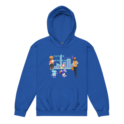 Future Engineer Youth  Hoodie for Girls