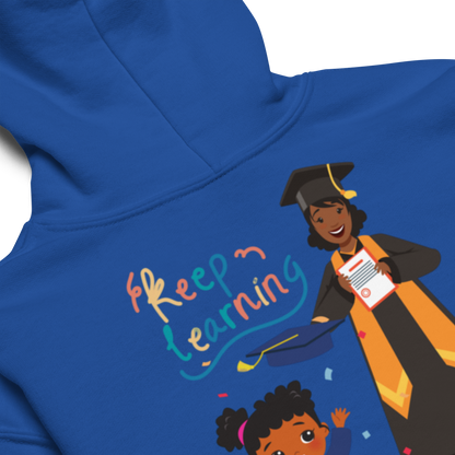 Future HBCU Graduate "Keep Rising" Youth  Hoodie for Girls
