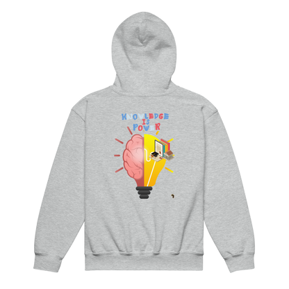 Education Is Key Youth Hoodie for Boys