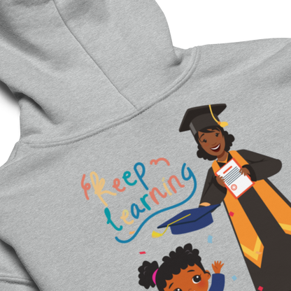 Future HBCU Graduate "Keep Rising" Youth  Hoodie for Girls