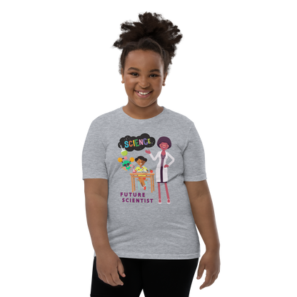 Future Scientist Youth Short Sleeve Tee for Girls