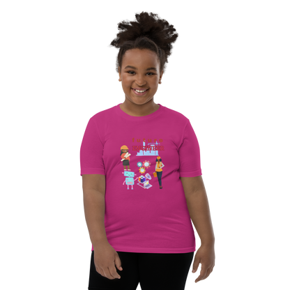 Future Engineer Youth Short Sleeve Tee for Girls