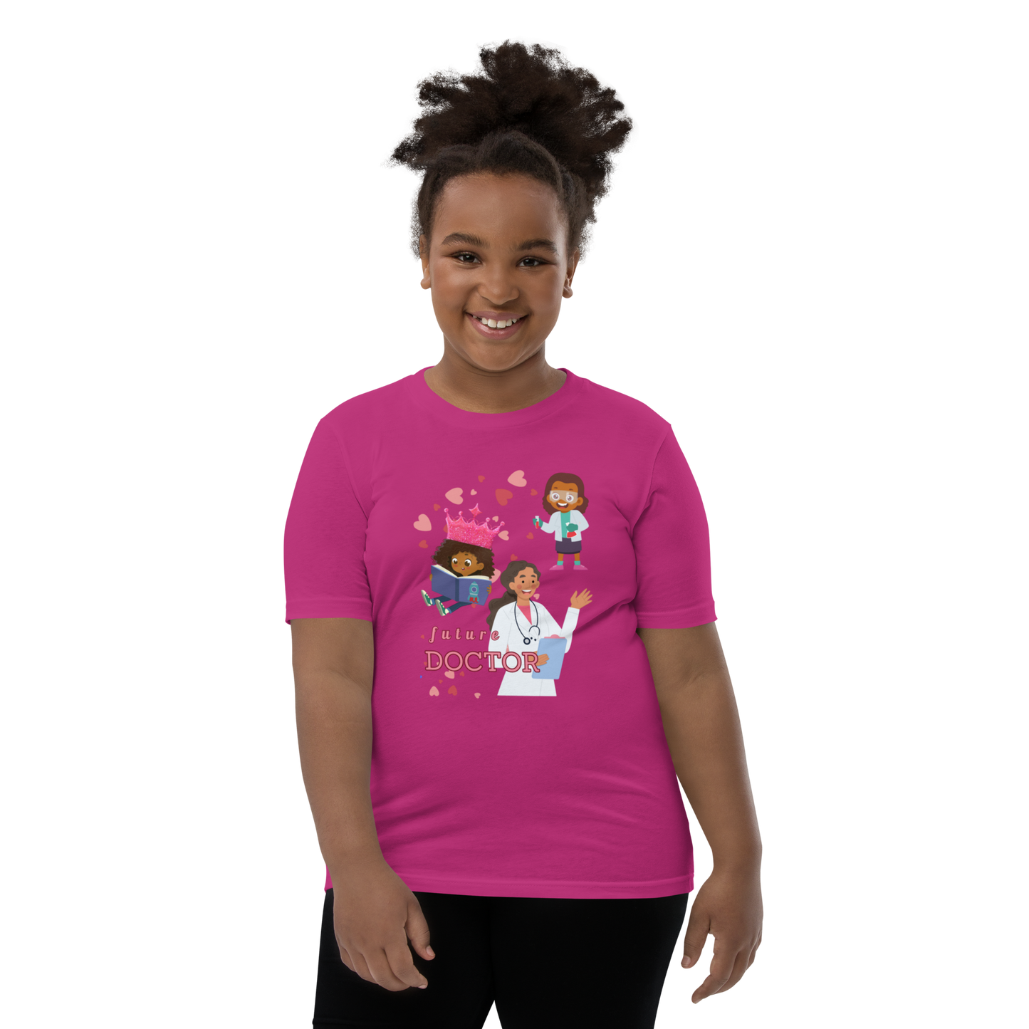 Future Doctor Youth Tee for Girls