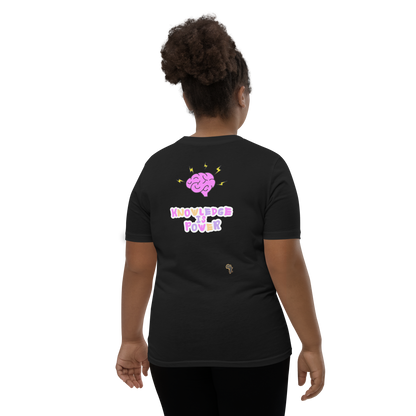 I Love Reading - Knowledge is Power Youth Tee for Girls