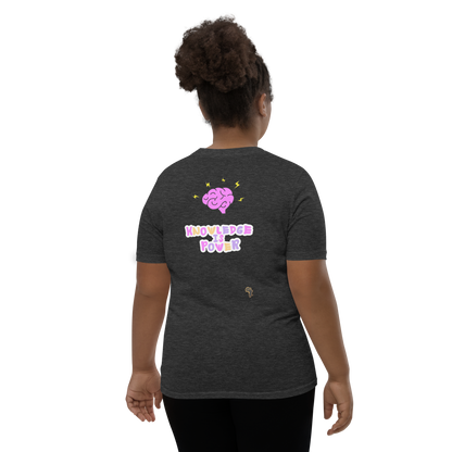 I Love Reading - Knowledge is Power Youth Tee for Girls