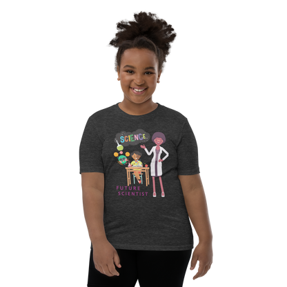 Future Scientist Youth Short Sleeve Tee for Girls