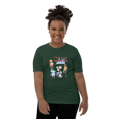 Future Engineer Youth Short Sleeve Tee for Girls