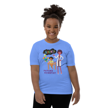 Future Scientist Youth Short Sleeve Tee for Girls