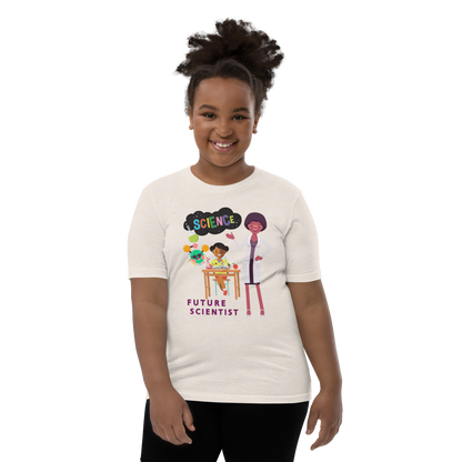 Future Scientist Youth Short Sleeve Tee for Girls