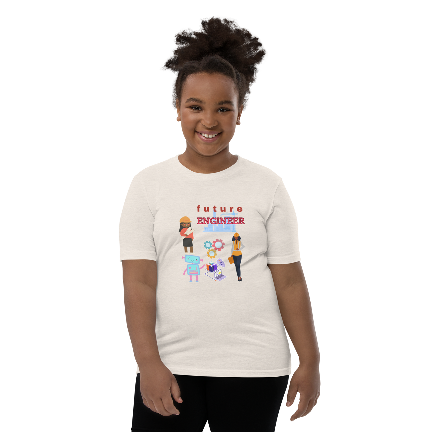 Future Engineer Youth Short Sleeve Tee for Girls
