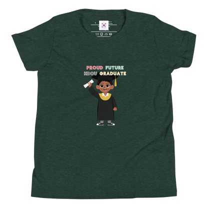 Future HBCU Graduate Youth Short Sleeve Tee for Boys