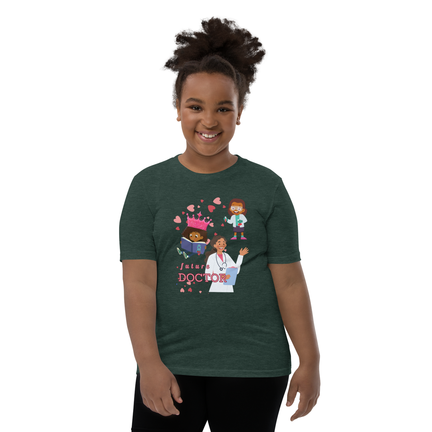 Future Doctor Youth Tee for Girls