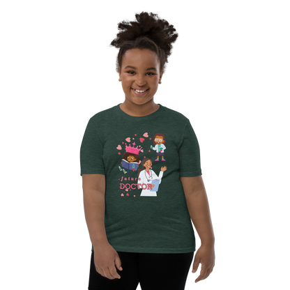 Future Doctor Youth Tee for Girls