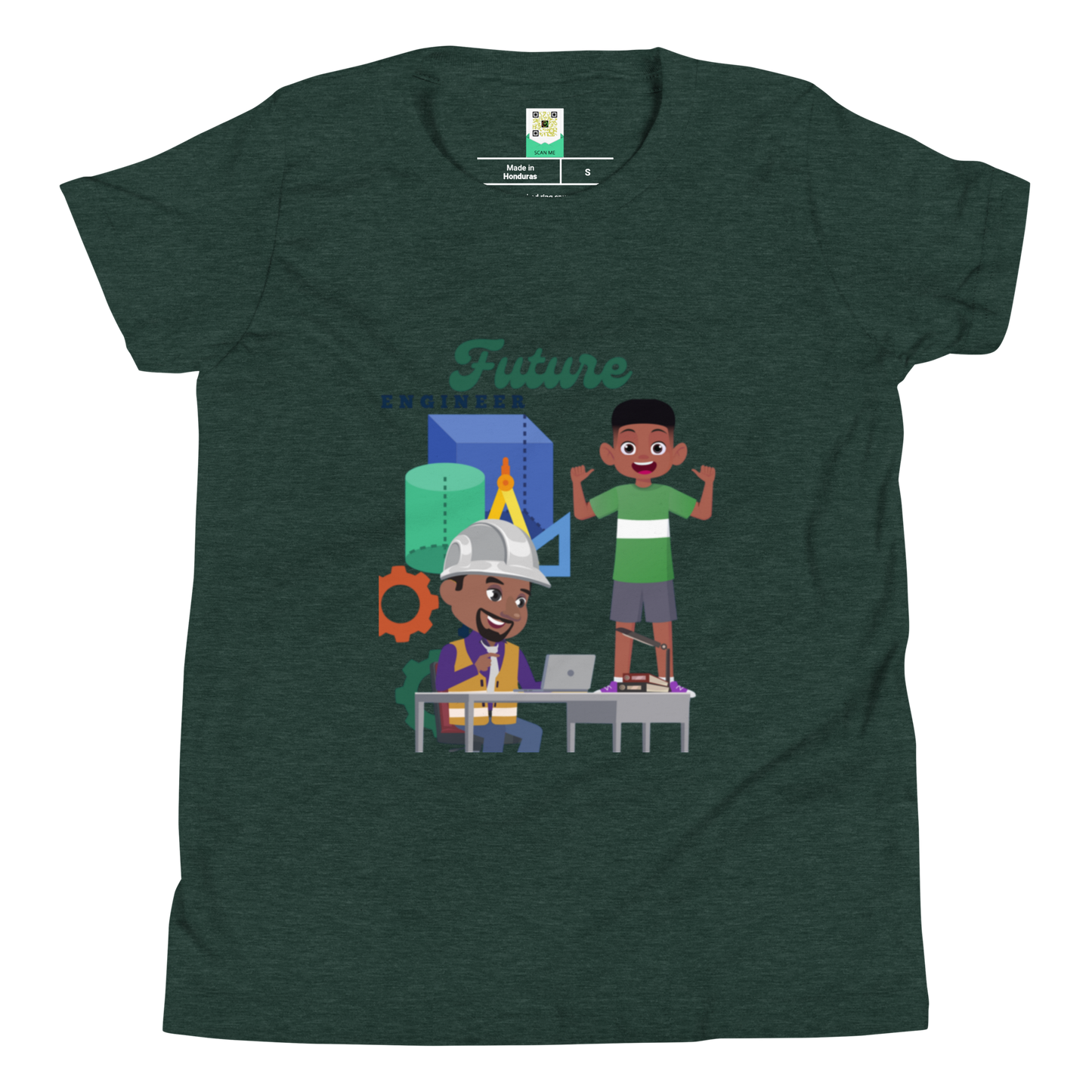 Future Engineer Youth Short Sleeve Tee for Boys