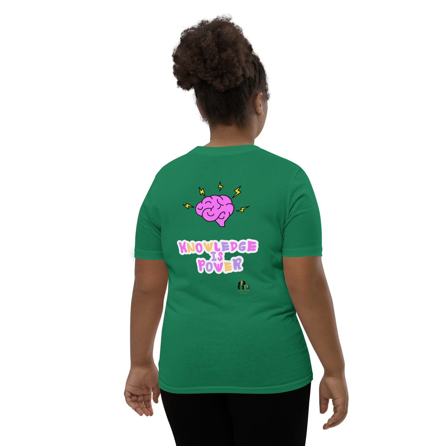 I Love Reading - Knowledge is Power Youth Tee for Girls